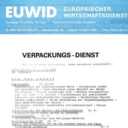 Geschichtsbild von EUWID für das Jahr 1977